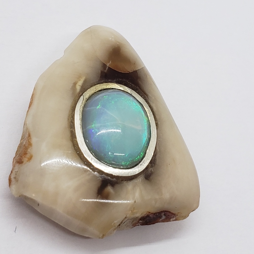 AGATE  OPAL Handmade PENDANT Charm